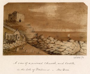 En serie skisser, utsikter i Storbritannia, kontinentet og Amerika 1772-1778 (akvarell) av British School
