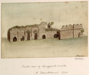 En serie skisser, utsikter i Storbritannia, kontinentet og Amerika 1772-1778 (akvarell) av British School
