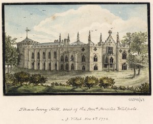 En serie skisser, utsikter i Storbritannia, kontinentet og Amerika 1772-1778 (akvarell) av British School