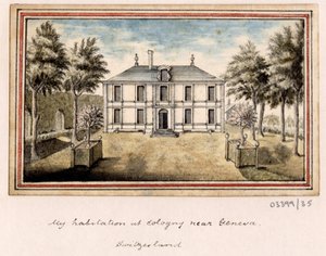 En serie skisser, utsikter i Storbritannia, kontinentet og Amerika 1772-1778 (akvarell) av British School