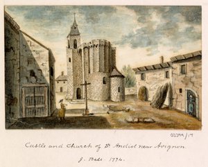 En serie skisser, utsikter i Storbritannia, kontinentet og Amerika 1772-1778 (akvarell) av British School