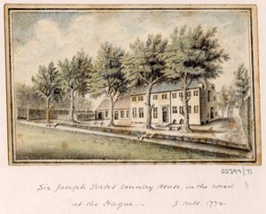 En serie skisser, utsikter i Storbritannia, kontinentet og Amerika 1772-1778 (akvarell) av British School