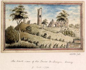 En serie skisser, utsikter i Storbritannia, kontinentet og Amerika 1772-1778 (akvarell) av British School