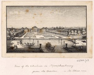 En serie skisser, utsikter i Storbritannia, kontinentet og Amerika 1772-1778 (tegning) av British School