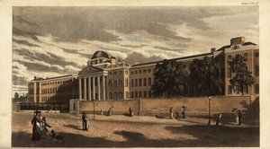 Bethlem psykiatriske sykehus eller Bedlam i 1816