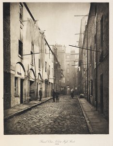 Broad Close nr. 167 High Street, fra The Old Closes og Streets of Glasgow av British School