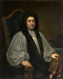 George Smallbridge, 22. biskop av Bristol, ca. 1715-19 (olje på lerret) av British School