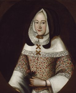 Jane, første kone til John Tradescant den yngre, ca. 1630