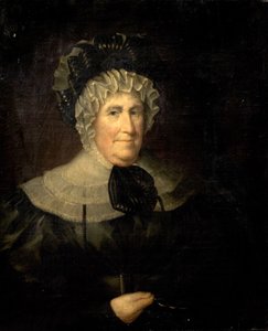 Lady in a Frilled Cap (olje på lerret)