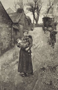 Fattig landsenke (gravering) av British School