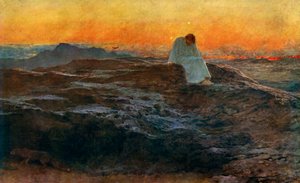 Kristus i villmarken, 1898, 1912.