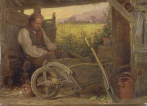 Den gamle gartneren av Briton Riviere
