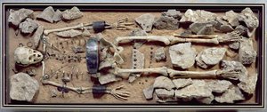 Rikt begavet kvinnegrav fra Molzbach bei Huenfeld av Bronze Age
