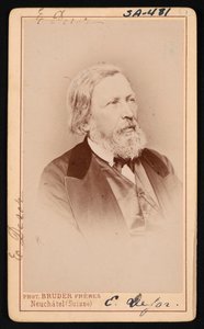 Portrett av Pierre Jean Edouard Desor 1811-1882, før 1882. av Bruder Freres