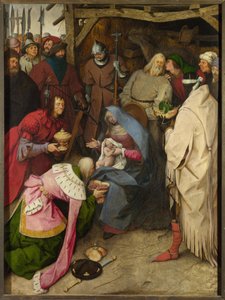 Kongenes tilbedelse, 1564 av Bruegel