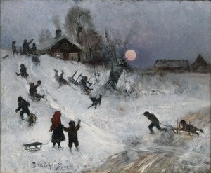 Sledekjøring, 1882