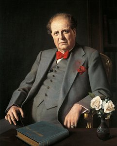 Portrett av Pietro Mascagni (Livorno av Bruno Croatto
