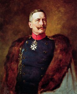 Portrett av Kaiser Wilhelm II (1859-1941)