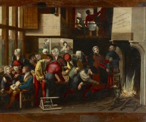 En bordellscene, ca. 1540