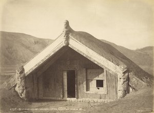 Runanga House - Wairoa - After Eruption 10.86.juni, juli 1886 (albumtrykk)