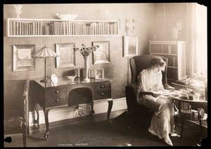 Crystal Herne, ca. 1905 (sølv gelatintrykk)