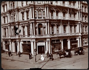 Gilsey House, Broadway and 29th Street, New York, ca. 1905 (sølv gelatintrykk) av Byron Company