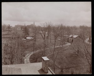 En del av Erlich-godset på Hudson, New York, 1896-98 (sølv gelatintrykk) av Byron Company