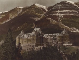 Banff Springs Hotel (fargebilde)