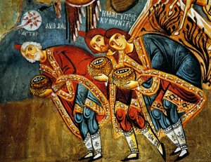 Tilbedelse av Magi (1100-tallet), Karanlik Kilise (Dark Church) (1100-1200-tallet), Goreme (Unescos verdensarvliste av Byzantine
