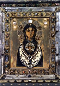 Madonna Nicopela av Byzantine