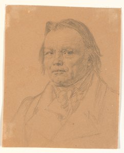Portrett av regimentsveterinær J.C. venn av C.A. Jensen