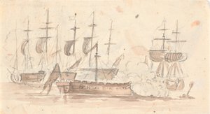Slaget om havet av C.A. Lorentzen
