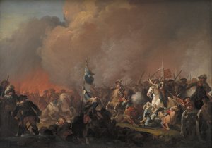 Utfallet på Amager 1658 under Svenskekrigen 1657-60 av C.A. Lorentzen