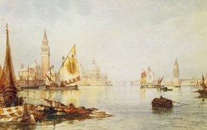 Utsikt over Venezia av C.B. Hardy