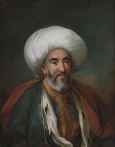 Portrait of Mahmud Agas, Ambassador of Tripolis   1270680   no       norwegian Successfully Translated  Original: A tinted plan of the siege works. Journal of the siege of Bergen op Zoom, by the French, in 1747; preceded by an account of the state of the F
