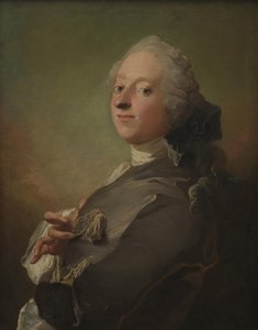 Portrett av Kgl. hofffarmasøyt Johann Gottfried Becker