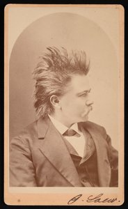 Portrett av Oscar Loew, ca 1876. av CH McCallister