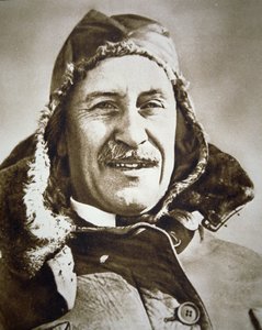 Portrett av Orville Wright (s/hvitt bilde) av J.B. and Brown J. Rowbotham