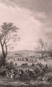 Inntak av byen Conde av Louis XIV, 26. april av J.B. and Brown J. Rowbotham