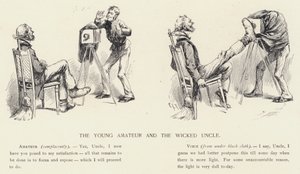 Den unge amatøren og den onde onkelen (litho) av C.J. Taylor