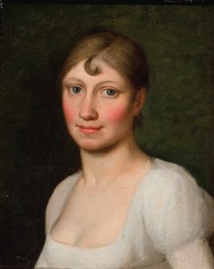 Christine Rebekka Eckersberg, født Hyssing, kunstnerens første kone av Christoffer Wilhelm Eckersberg