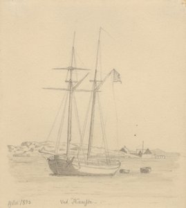 En skonnert av Christoffer Wilhelm Eckersberg