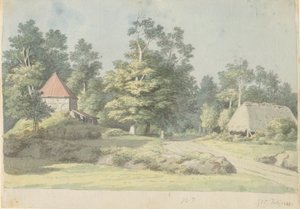 Et teglverk på Møn av Christoffer Wilhelm Eckersberg