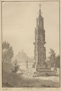 Hochkreuz nær Bonn av Christoffer Wilhelm Eckersberg