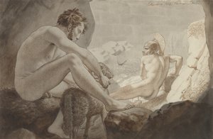 Odysseus flykter fra Polyphemus