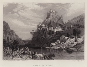 Ruiner ved Ettaia (farge litho)