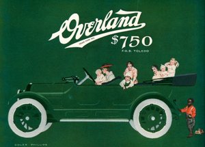 Willys-Overland Magazine Annonse av C. Coles Phillips