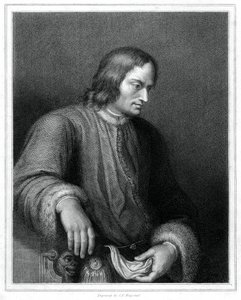 Lorenzo de Medici , italiensk statsmann og hersker av den florentinske republikken, 1833.