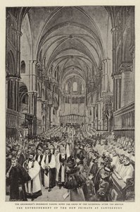 Enthronement of the New Primate på Canterbury av C. Hentschell