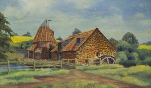 Preston Mill, North Berwick, 1947 av C. Hersley Gilbert